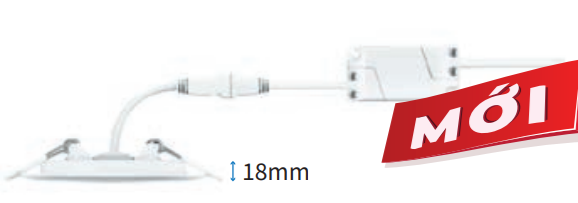 Đèn Downlight âm trần Led siêu mỏng Philips Meson Max DL262 EC RD 100 6W 65K