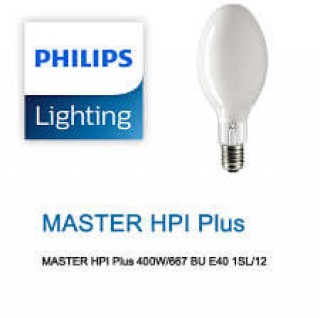 Bóng đèn cao áp Philips Metal Halide MASTER HPI Plus 400W/667 BU E40 1SL/6