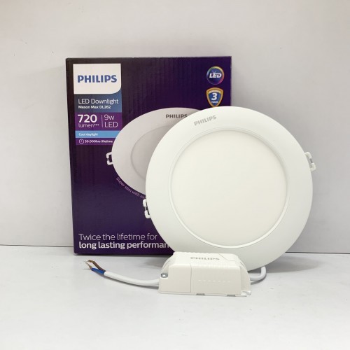 Đèn Downlight âm trần Led siêu mỏng Philips Meson Max DL262 EC RD 125 9W 40K